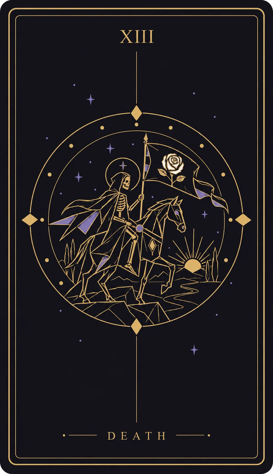 The Death tarot card