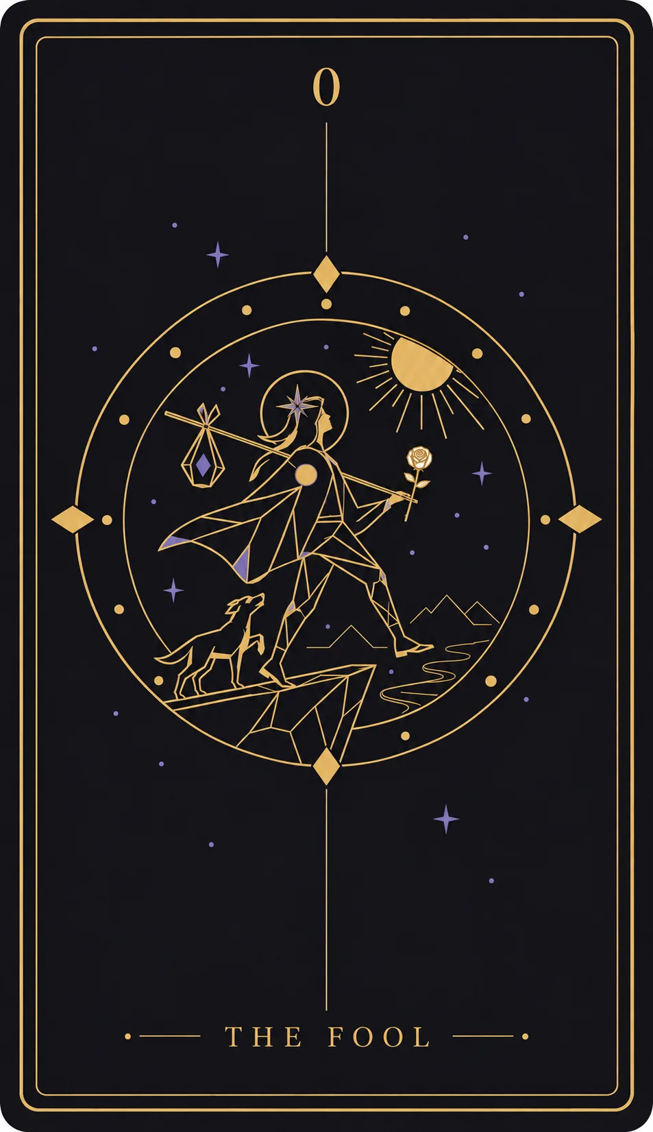 The The Fool tarot card